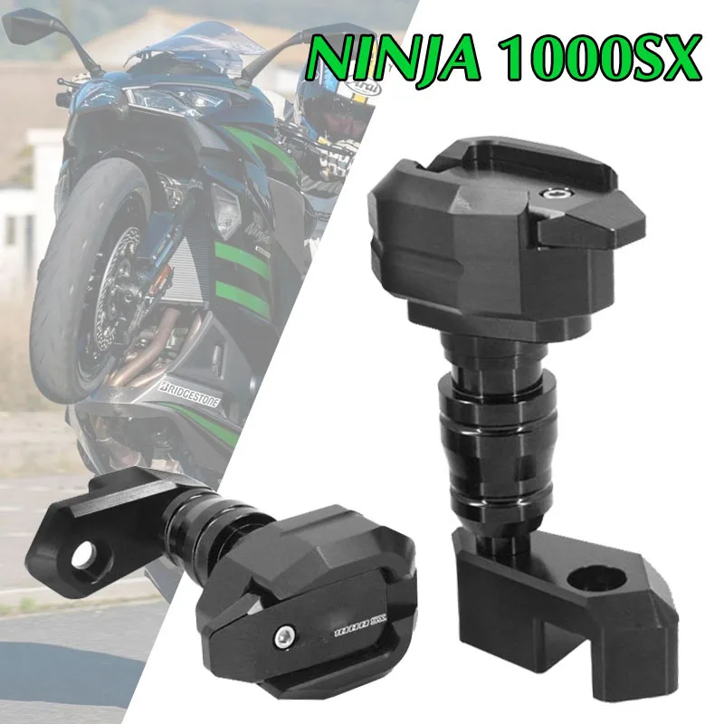 

NEW 2020-2021 For KAWASAKI NINJA 1000SX NINJA1000SX Motorcycle Falling Protection Frame Slider Fairing Guard Crash Pad Protector