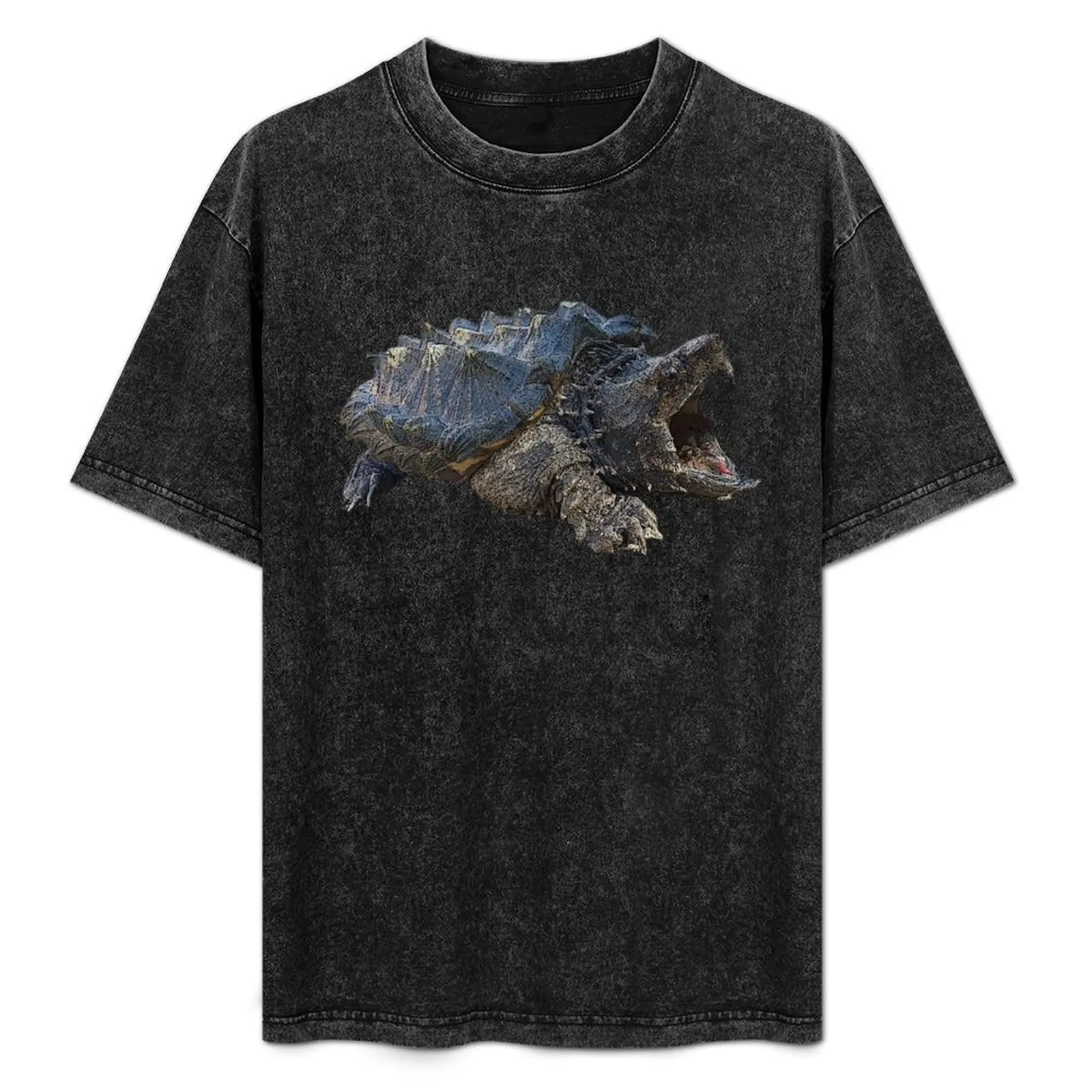 Футболка с цветным дизайном и рисунком черепахи из кожи аллигатора футболка на