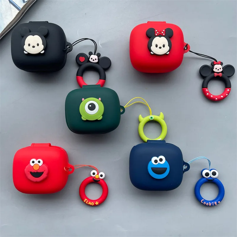 

Cartoon Silicone Case For JBL LIVE PRO+ Jbl W300 Earphone Cover Cases Multicolor Protective Cover For JBL C260 TWS