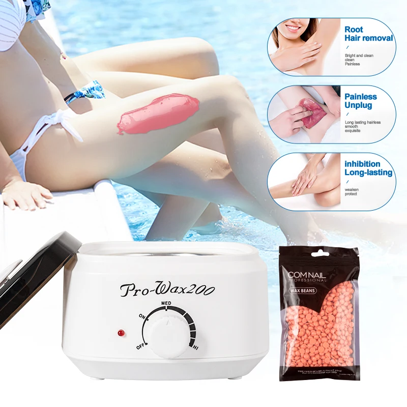 

Depilation Wax Melts Dipping Pot Wax Pot Hair Removal Kit Depilatory For Wax Beans Spa Hand Foot Body Set For Depilation Tools