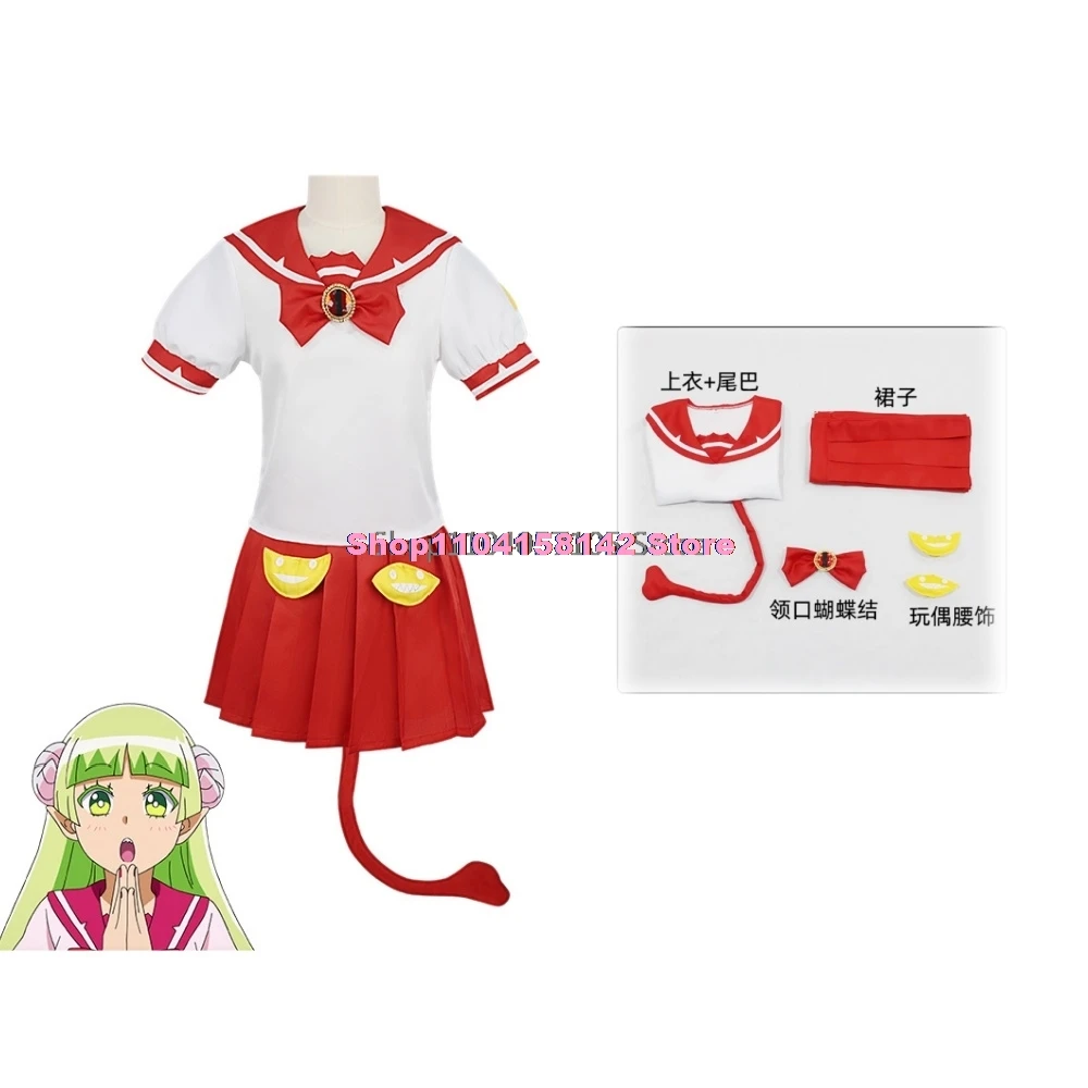 Костюм для косплея аниме Добро пожаловать в школу демонов ирума-кун валак Клара