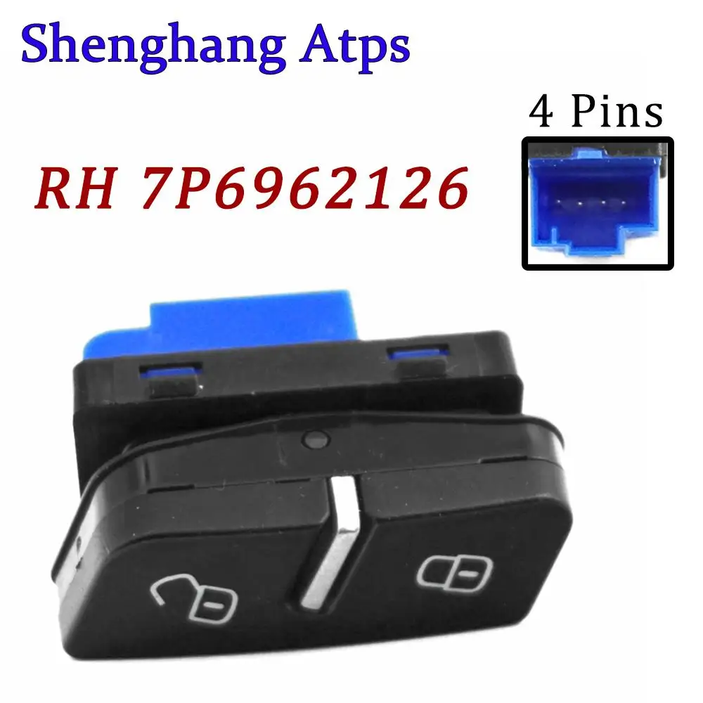 Кнопка переключателя центрального замка передней правой левой двери для VW Touareg 7P