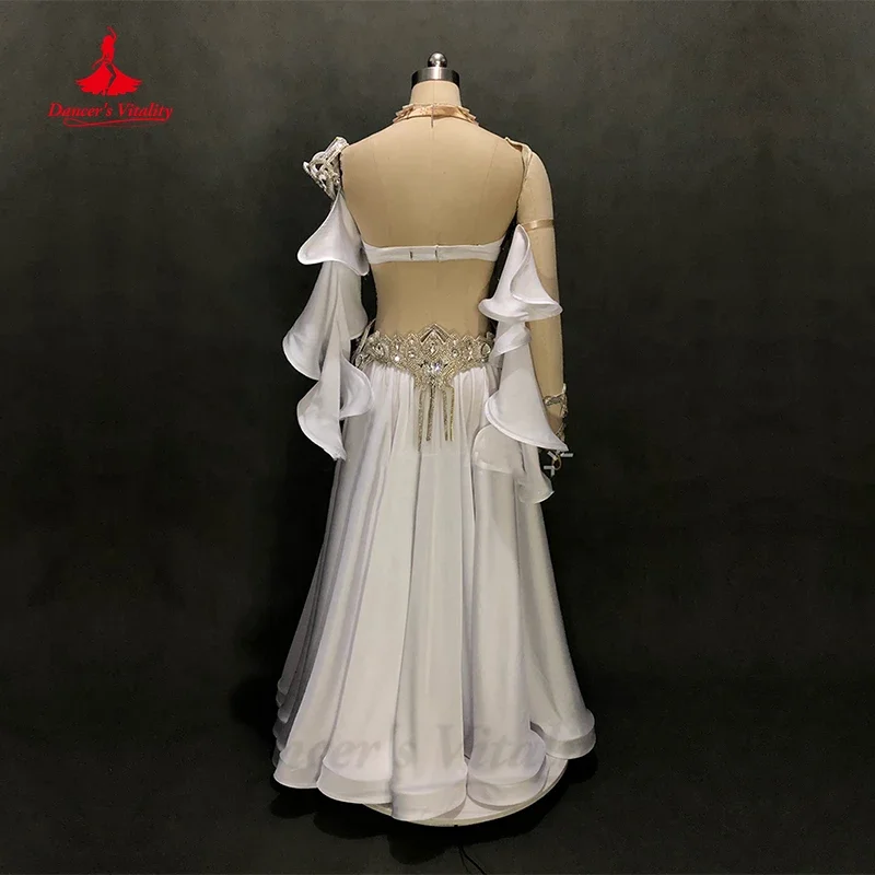 Женский комплект для танца живота бюстгальтер старшеклассников длинная юбка с