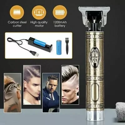New in Pro Zero Gapped T-outliner Cordless Hair Carving Trimmer Clippers sonic home appliance hair dryer Hair trimmer machine ba enlarge