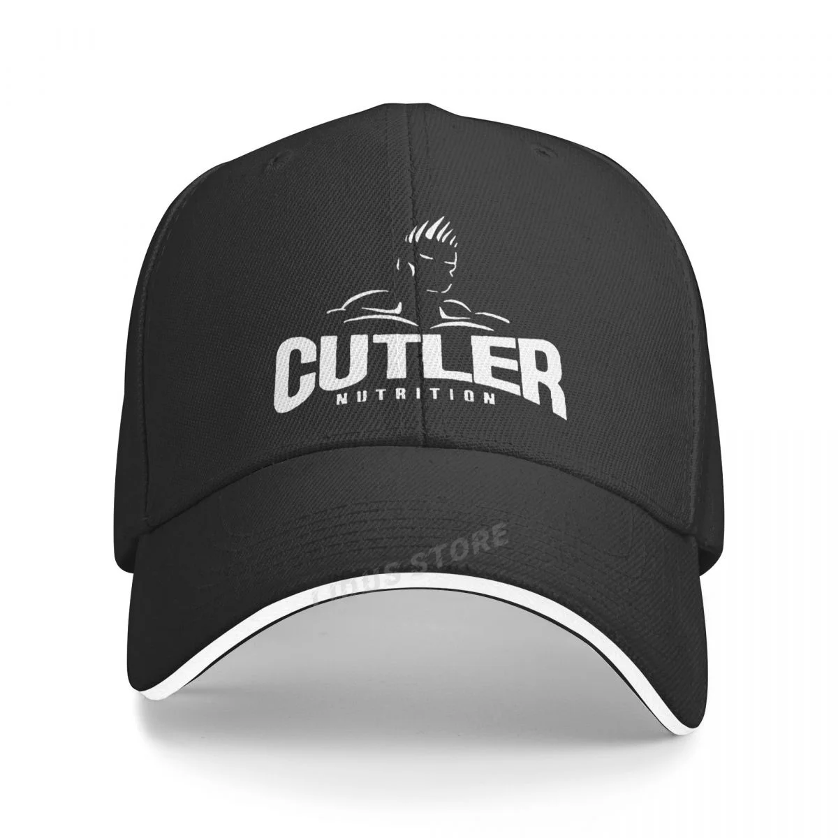 Cutler Muscle Athletic Workout Bodybuilding Men Baseball Cap 100%Cotton Man Summer Adjustable Snapback Hat Bone