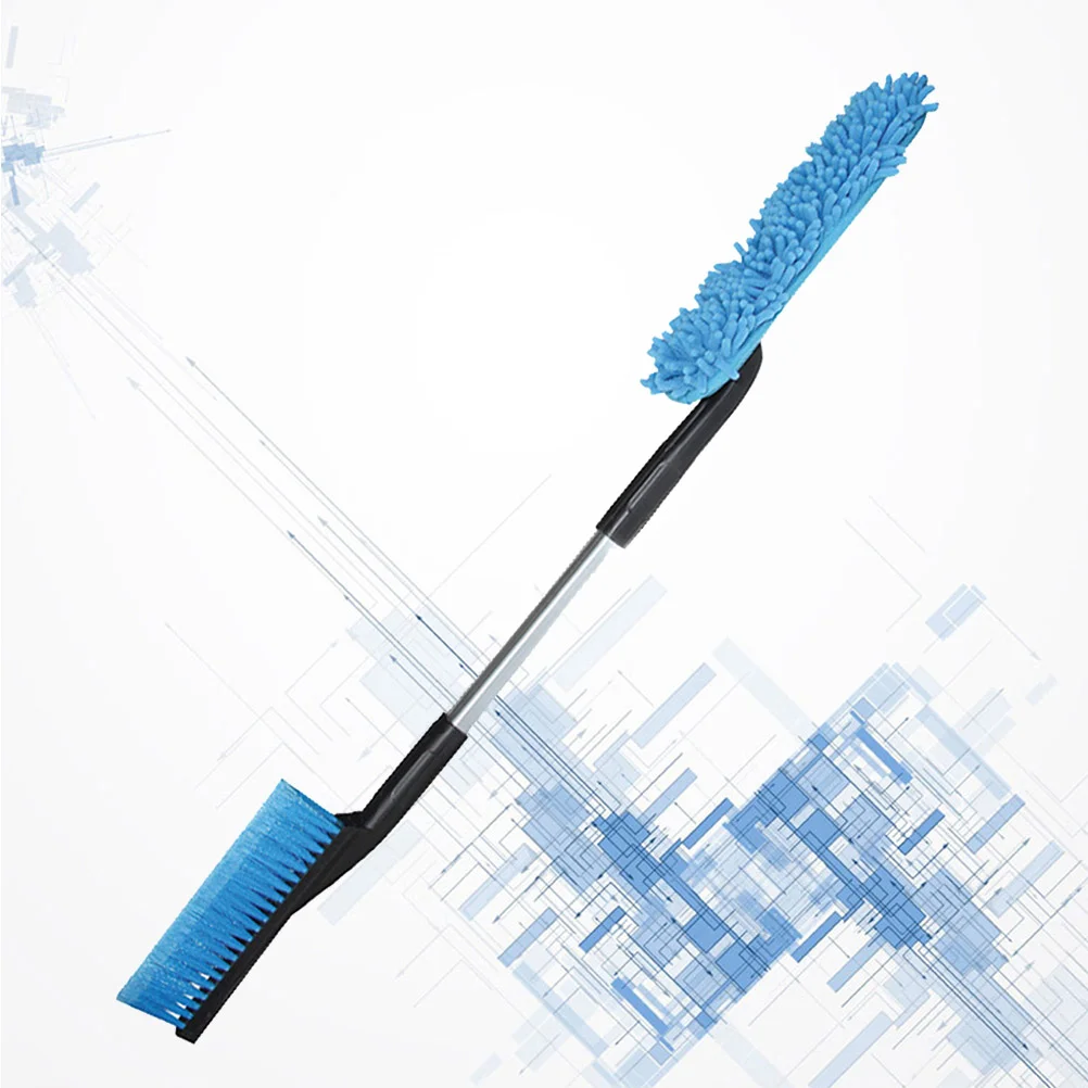 

1 Pc Windshield Snow Cleaning Tool Handle Lightweight Snow Removal Scraper Double Snow Brush for Truck