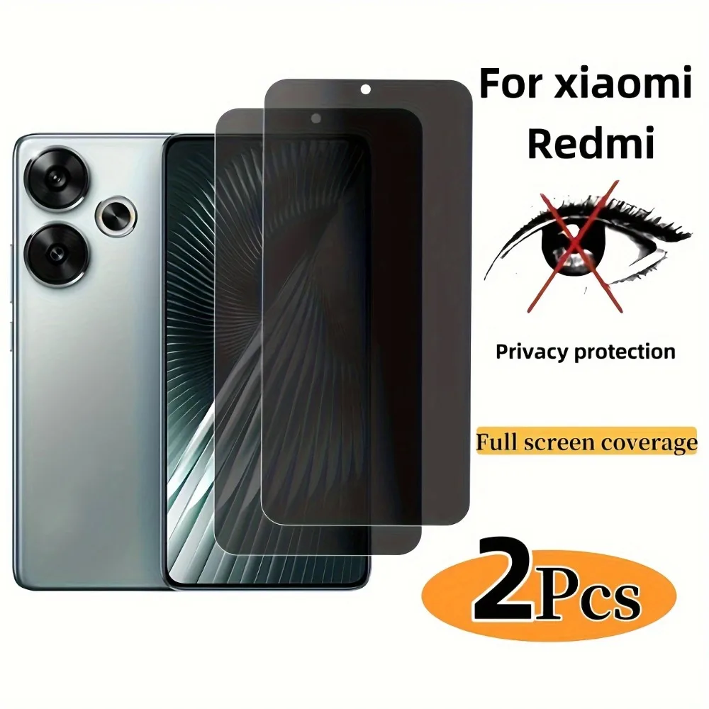 2 шт. защитная пленка из закаленного стекла для экрана Redmi Note12 5G 9S 11 13 Pro 12C 13C Glass