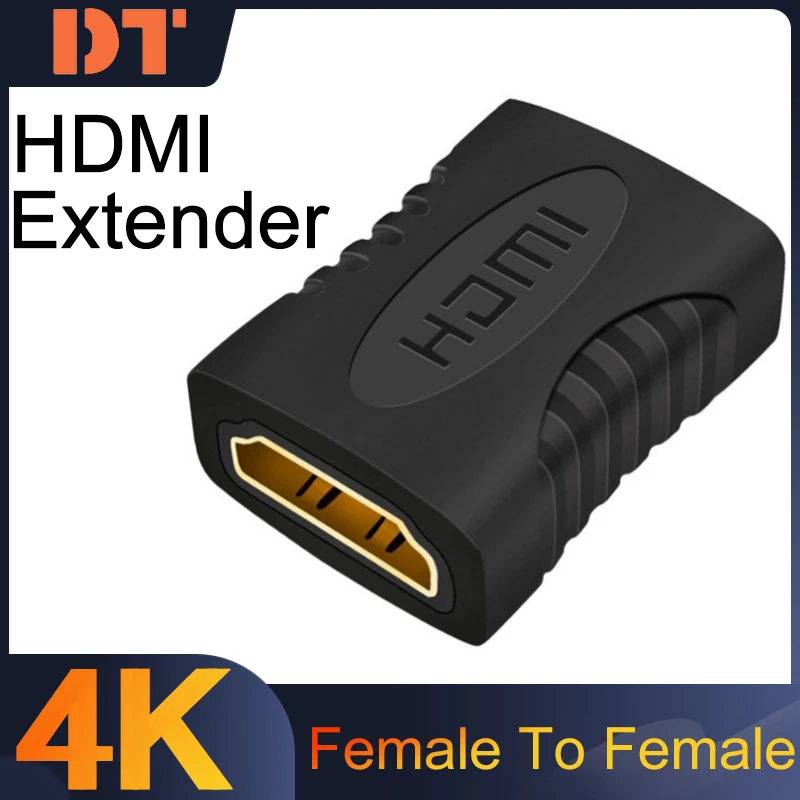 

4K HDMI-Compatible Extender Female To Female Connector Cable Extension Adapter Coupler For Display Laptop PS4/3 PC TV Hdmi Cable