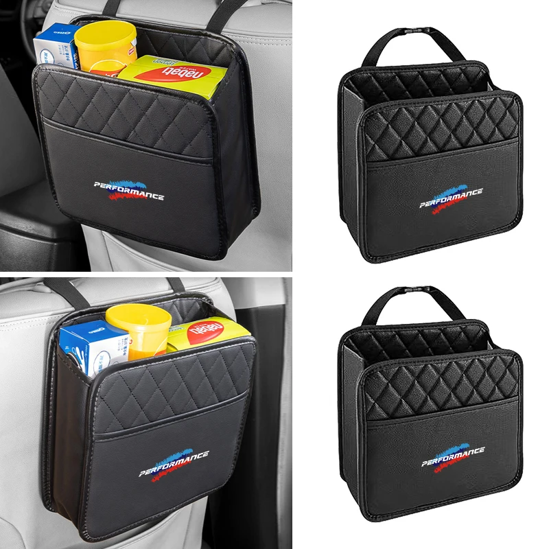 Автомобильный органайзер на половину клетчатого сиденья для BMW Performance X1 X3 X5 E39 E46 E90