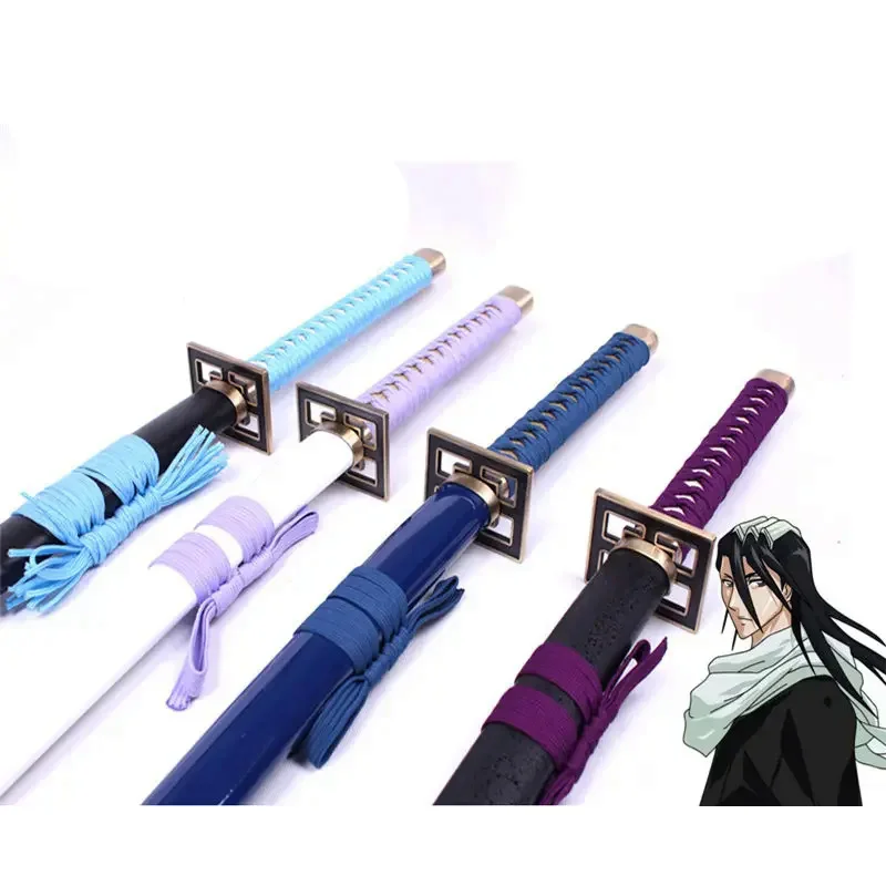 [Забавный] 104 см косплей аниме Bleach оружие Rukia Kurosaki IchigoKu деревянный меч костюм