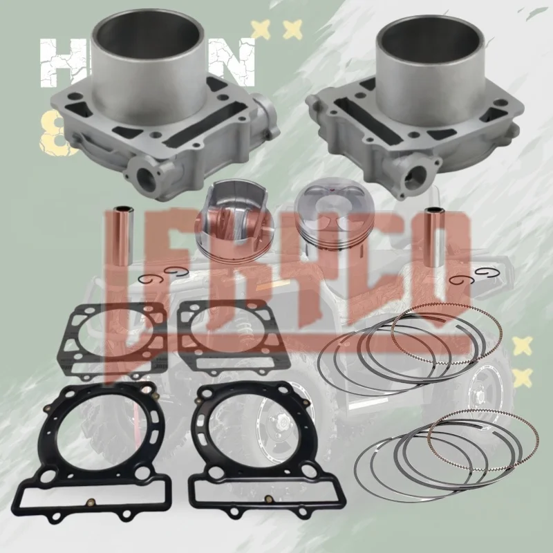 Фото Комплект цилиндров мотоцикла 91 мм, двигатель для Hisun 800 800CC RS8 HS800 ATV UTV MASSIMO Blizzard 800 NK800U Renegade 800 Motoblock №1