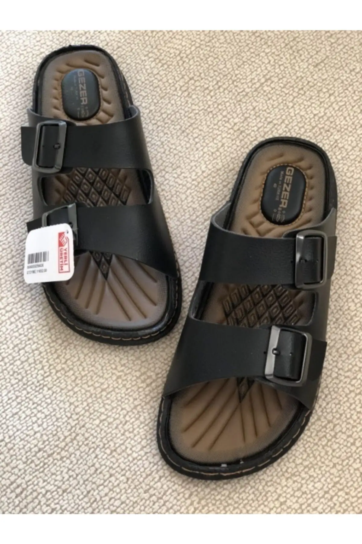 Мужские эргономичные шлепанцы 4 сезона мужские сандалии мягкие прочные тапочки