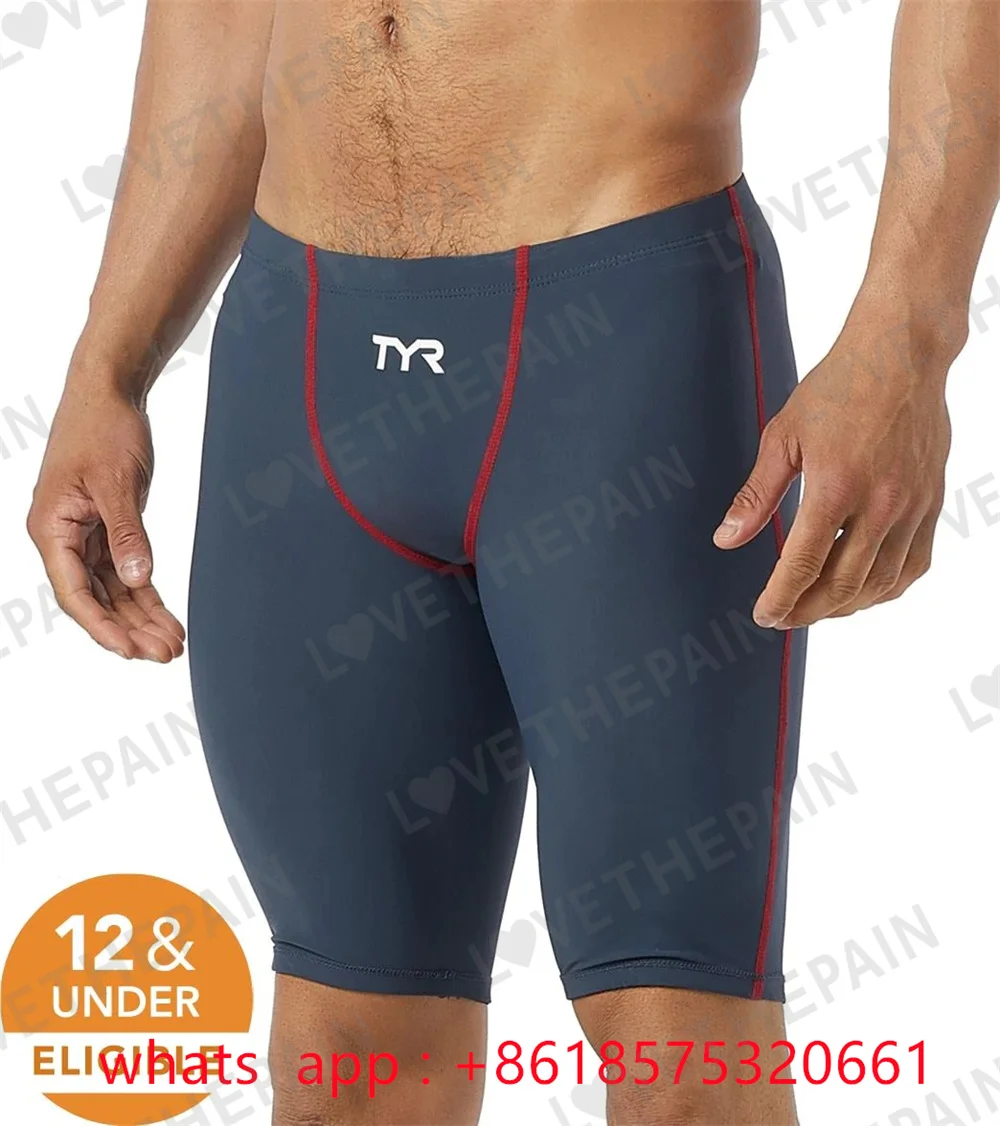 Men's Swimsuit Short Jammer Tech Suit Swimming Trunks Swimming Team Shorts Swim Surfing Trunks Briefs Racing Shorts New 2023