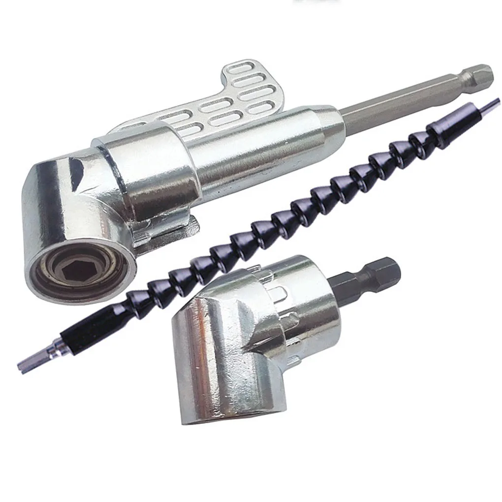 

Набор отверток с углом 105 градусов, держатель, адаптер, регулируемые насадки, угловой отвертка, инструмент 1/4 дюйма, магнитный угловой драйве...