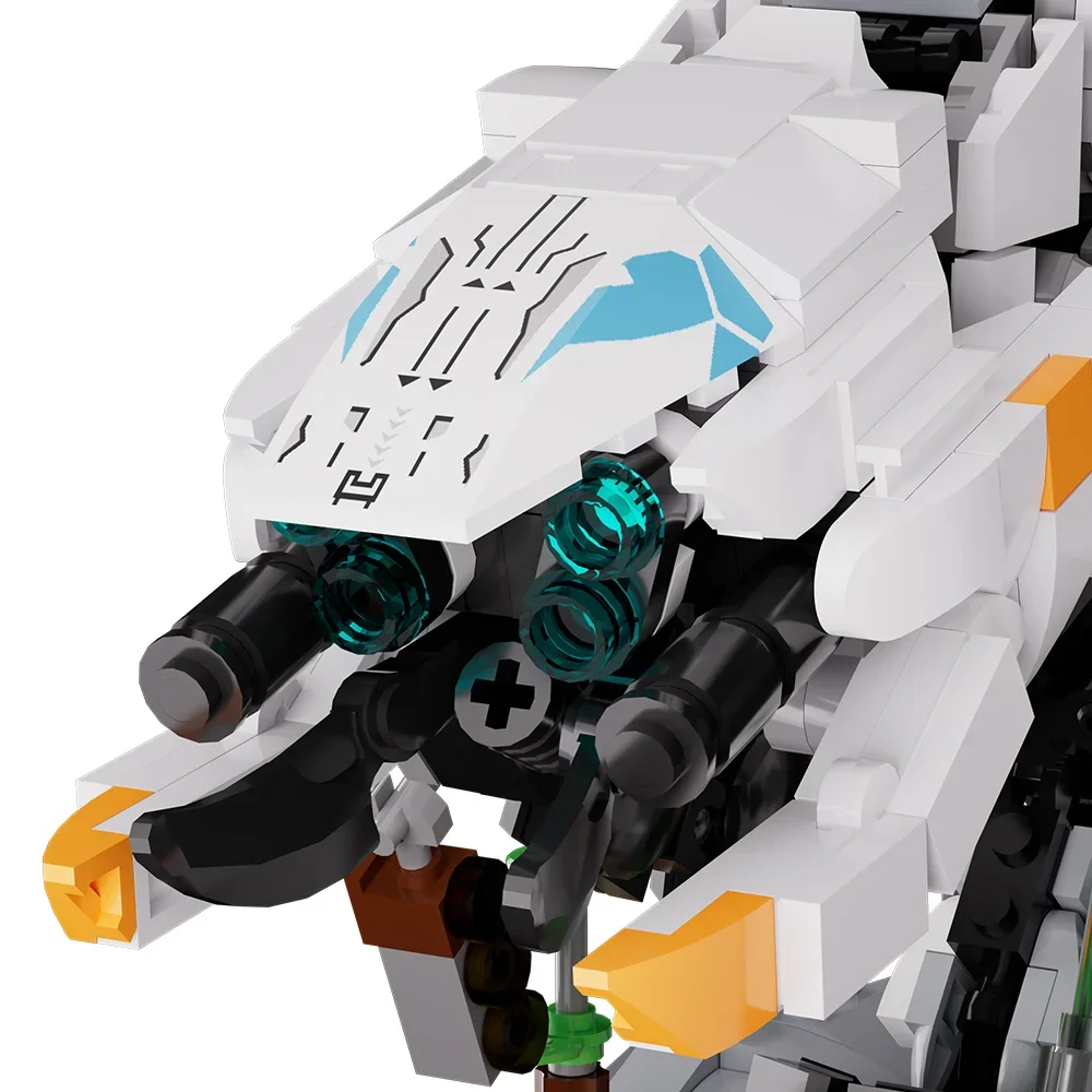 Gobricks Moc Zero Dawned Thunderjaw Bricks Модель Запретный Западный Монстр Строительные Блоки Игровые Кирпичи Модель Наборы Игрушек (art.: 3920d2eec7765) - 3920d2eec7765