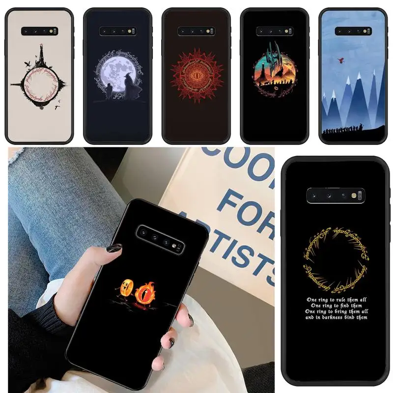 

The Lords Of The R-Rings Movie Phone Case For Samsung Galaxy S7 Edge Plus S9 S20Plus S20ULTRA S10lite S225G S10 Case