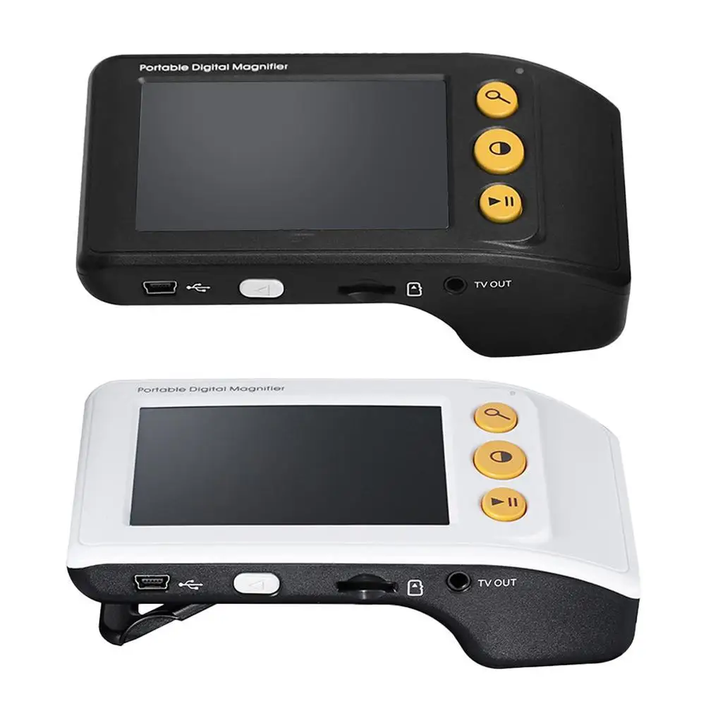 

Складная электронная увеличительная линза, ЖК-экран 3,5 дюйма с увеличением в 2-25 раз
