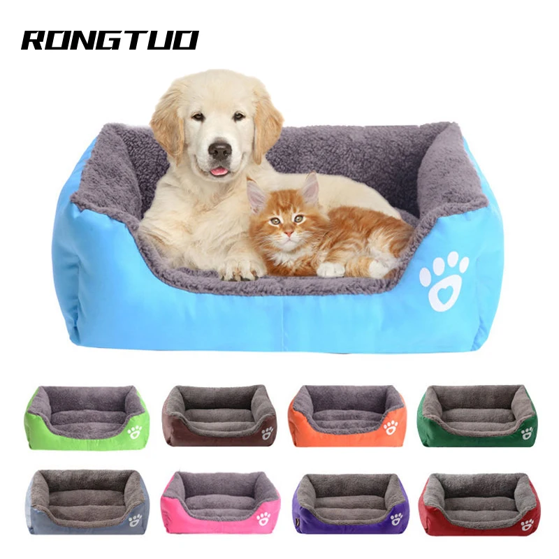 

Pet Dog Bed Sofa Mats Pet Products Animals Accessories Dogs Basket Supplies For Large Medium Small House Cat Bed
