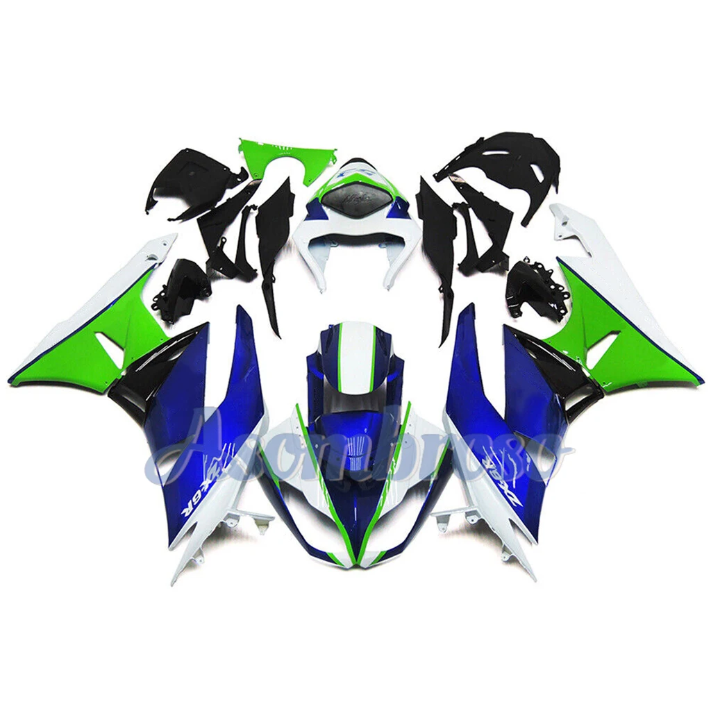 Комплект обтекателя спортивного велосипеда для Kawasaki Ninja ZX6R 2009 2010 2011 2012 ZX-6R 09 10 11 12 ZX
