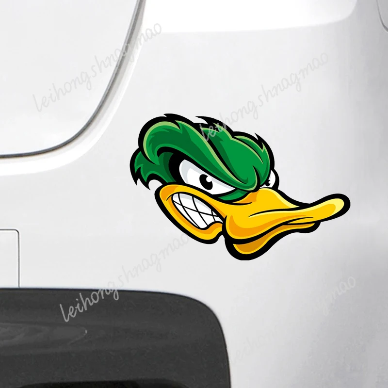 WHL #   Наклейки для автомобиля Angry Duck Head, бамперы для ноутбуков, окон, автомобилей, мотоциклов, царапины, виниловые наклейки (art.: 3920cd6be6364) - 3920cd6be6364