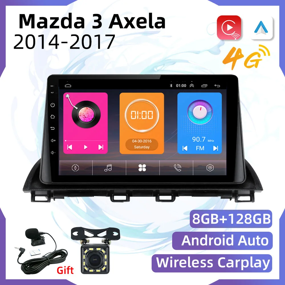 

2 Din Android Stereo for Mazda 3 Axela 2014-2017 Navigation Car Radio Multimedia Player Head Unit Autoradio Carplay Android Auto