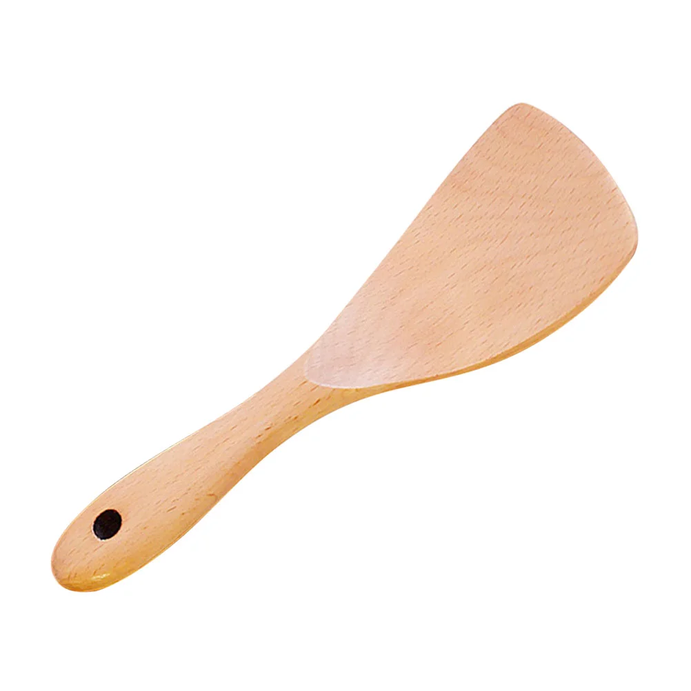 

Rice Spoon Kitchen Paddle Spatula Ladle Wooden Scoop Cooking Stick Non Serving Cooker Wood Potato Server Scooper Utensil