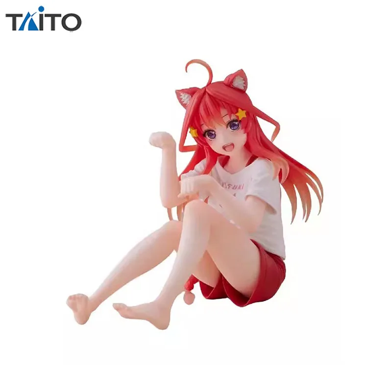 

In Stock Taito The Quintessential Quintuplets Nakano Itsuki Original Anime Figure Model Doll Action Figures Collection Toys Gift