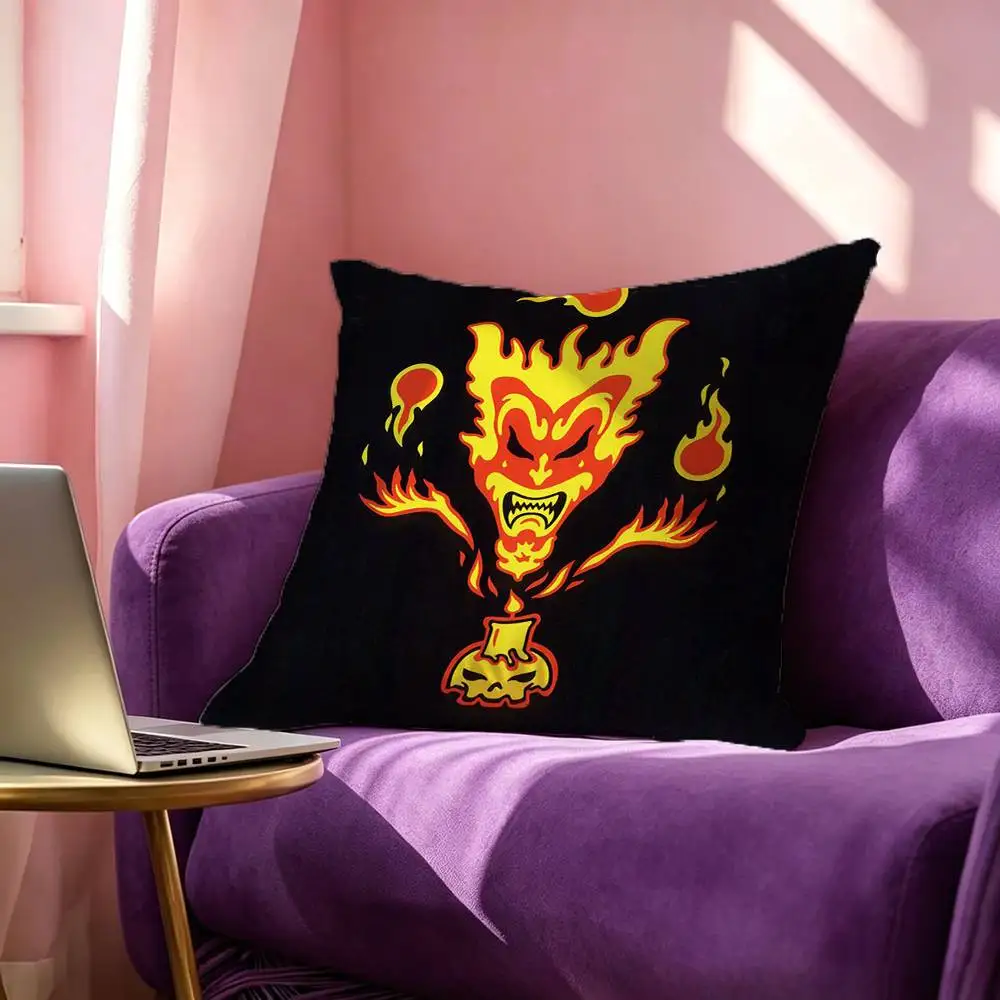 Фото Наволочка для подушки Hip Hop I-Insane Clown Posse ICP с двусторонним принтом, для спальни, прикроватная, для дивана, чехол для подушки №3