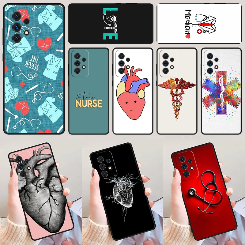 Чехол медицинский для телефона Samsung A42 A31 A40 A51 A71 A32 A80 A91 A52 A72 A20e A21S A50 A70 A11 A12