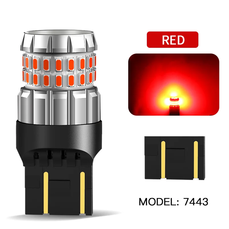 

2 шт. T20 7443 светодиодный стоп-сигнал 7440 W21/5 Вт задний фонарь для Mazda 2 3 5 6/CX-5/CX-3/CX-7/CX-9/MX-5 MK III/MX-5 Miata/RX-8 SE/Tribute