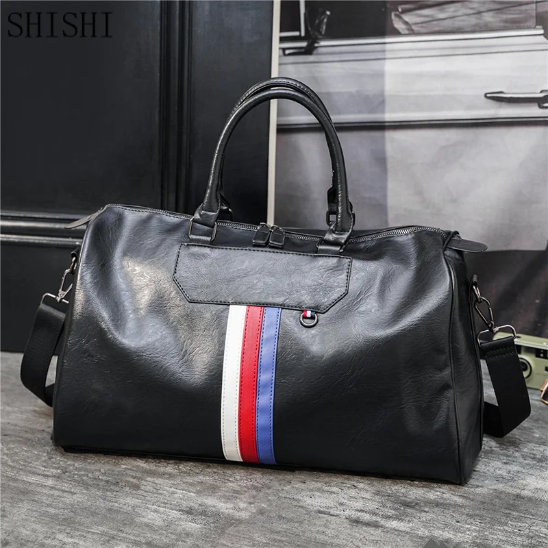New Portable Large Capacity Men Handbag Business Casual Shoulder Bag Diagonal Cross Male Travel Bag Fitness Luggage bag