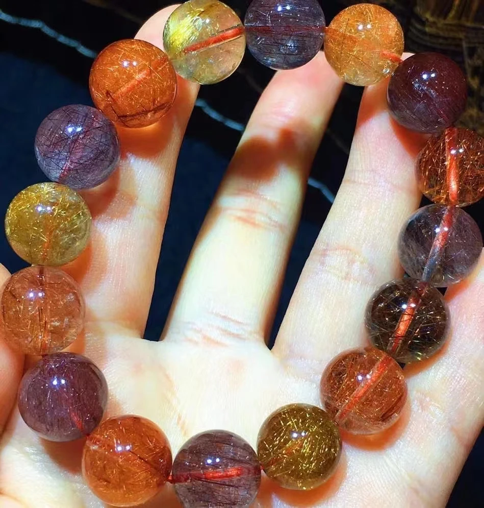 

Браслет из натуральной меди с круглыми бусинами, 12,8 мм