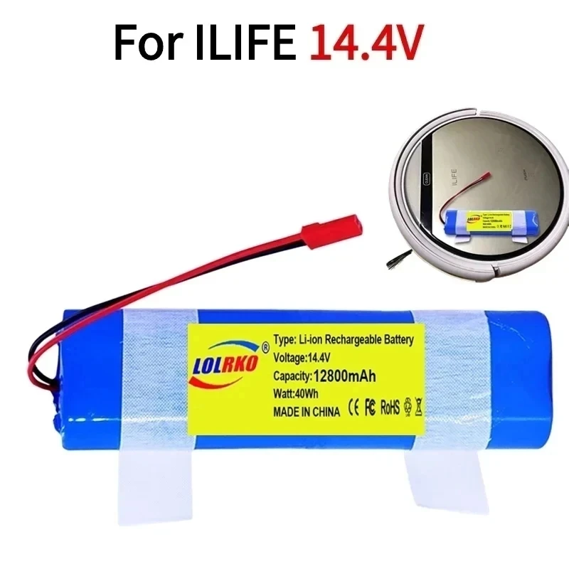 Оригинальный литий-ионный аккумулятор 14 4 В для ILIFE V50 V55 V8s V3s Pro V5s X750 стандартная