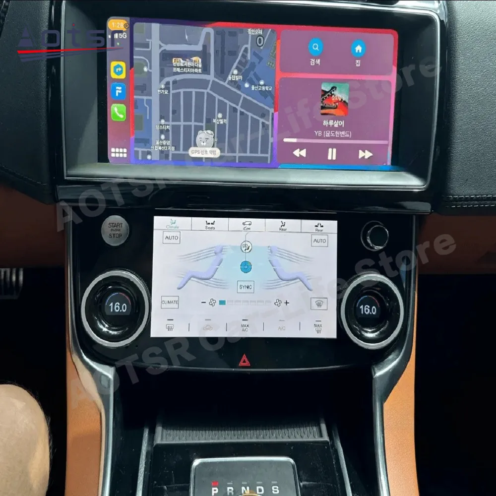 Для Jaguar XF 2005 2006 2007 2008 2009 2010 2012 Кондиционер Климат-доска Голосовое управление