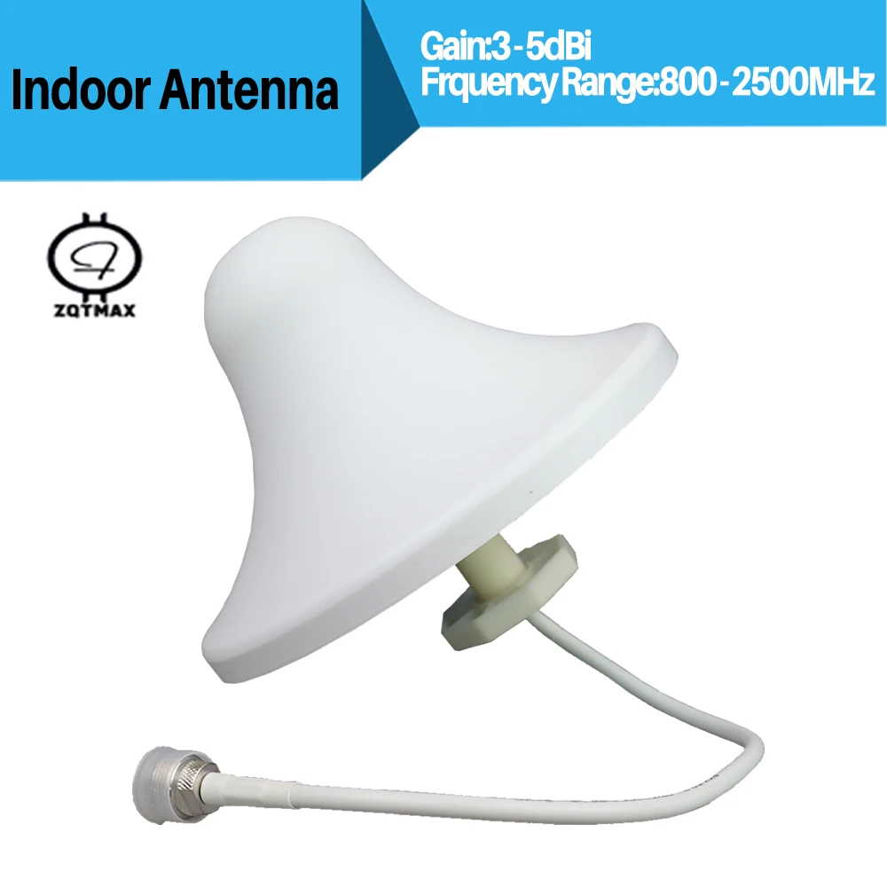

Ceiling mushroom Omni indoor communication antenna for 2G 3G 4G repeater 850 900 1800 1900 2100 2600 mobile signal booster
