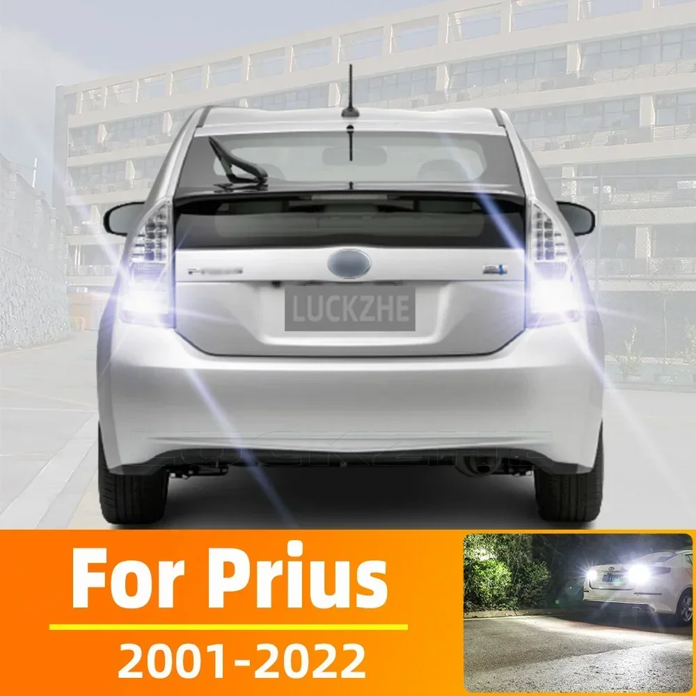 

2 шт. для Toyota Prius C V Plug In Prime 2001-2016 2017 2018 2019 2020 2021 2022 светодиодная резервная лампа заднего хода без ошибок
