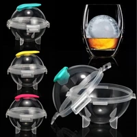 new 5cm round ball ice cube mold diy ice cream maker plastic ice mould whiskey ice tray for bar tool kitchen gadget accessories
