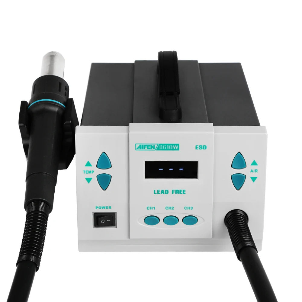 

Паяльная станция Kaisi AIFEN 861DW с термофеном для ремонта телефонов