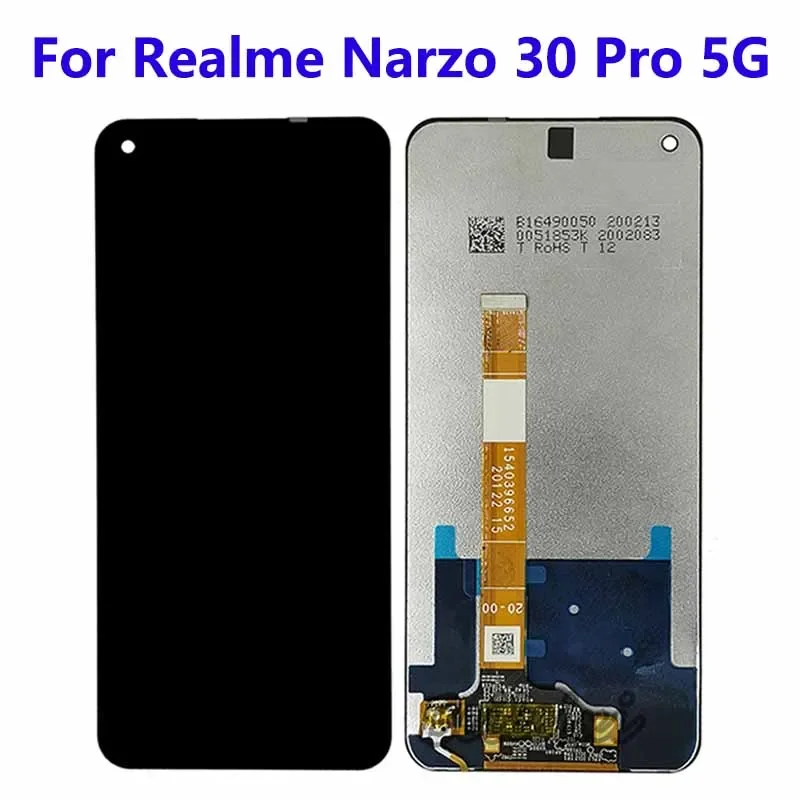 Для Realme Narzo 30 Pro 5G RMX2117 ЖК-дисплей аксессуары для замены