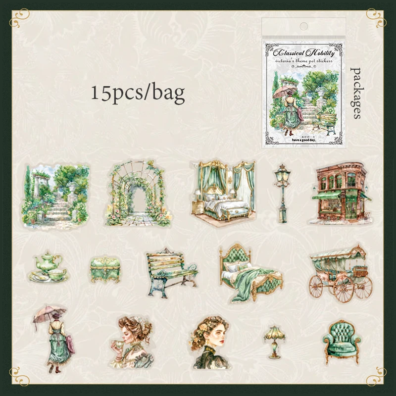 

Mr. Paper наклейки классические аристократические