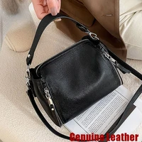 2021 new genuine leather handbag designers women messenger bags females bucket bag leather crossbody shoulder bag handbag bolsa