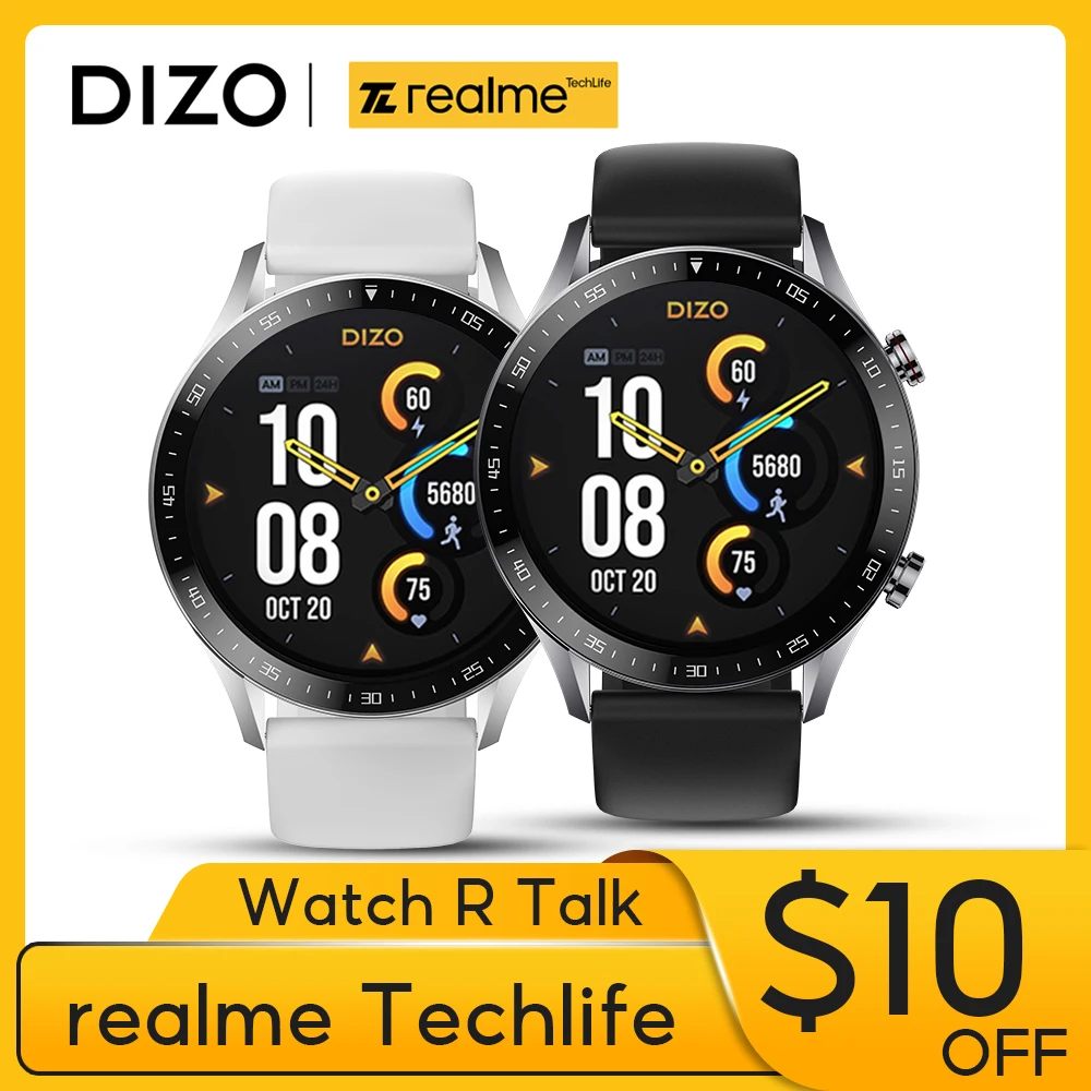 

Смарт-часы realme Techlife DIZO, умные часы с функцией Bluetooth