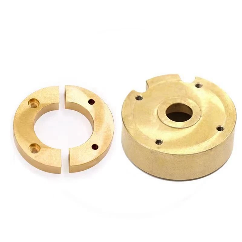 

1/10 Crawler Brass Gear Cover Counterweight For Traxxas TRX4 TRX6 8251 Upgrades Remote Control Car Parts