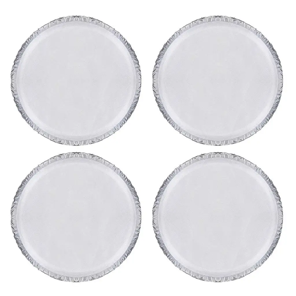 

4pcs Motorhome Tyre Covers Dustproof Truck Camper Tire Protectors 30''-32''