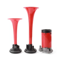 178db 12v loud dual tone air horn set trumpet compressor multi tone and claxon horns for motorcycle car boat truck ship