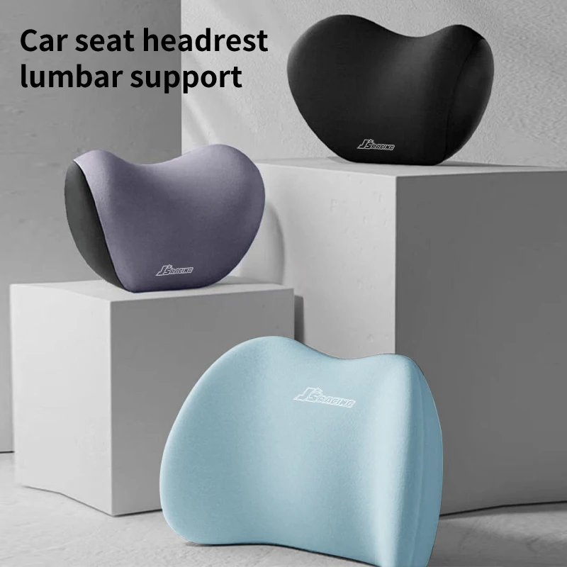 Подголовник с логотипом автомобиля поясничная поддержка 3D подушка из пены