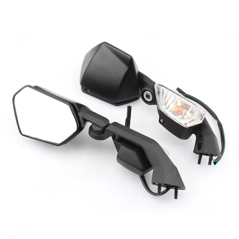 

Motorcycle Turning Light Rear Side View Rearview Mirror for Kawasaki ZX-10R ZX10R 2008-2011