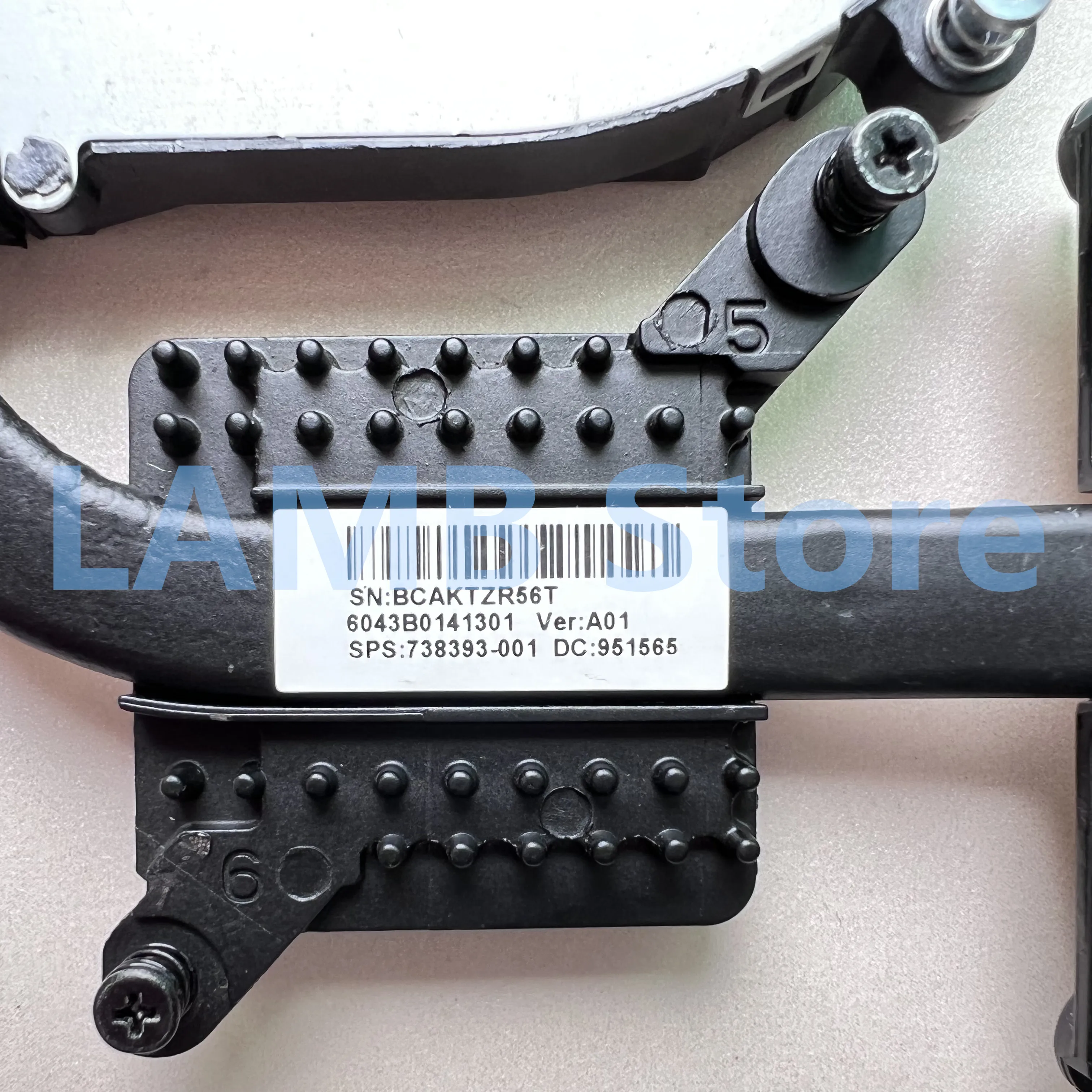 Original Used For HP 640 G1 650 Laptop CPU GPU Heatsink Radiator FAN 738393-001 738685-001 100% Tested Fast Ship |