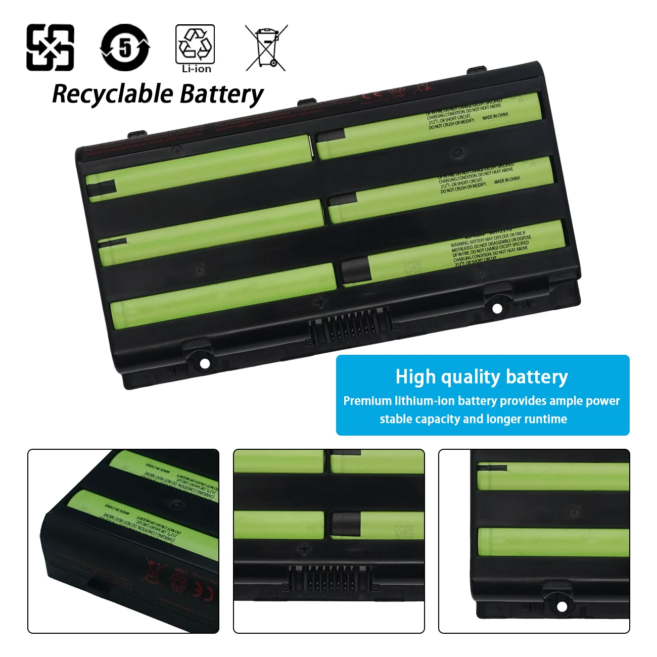 Фото N150BAT-6 62WH Аккумулятор для ноутбука Clevo N155SD N150SD N150SD серии N170SD для HASEE Z6, Z6 S2, Z6-I78154R2, Z6-I78172S1, №2