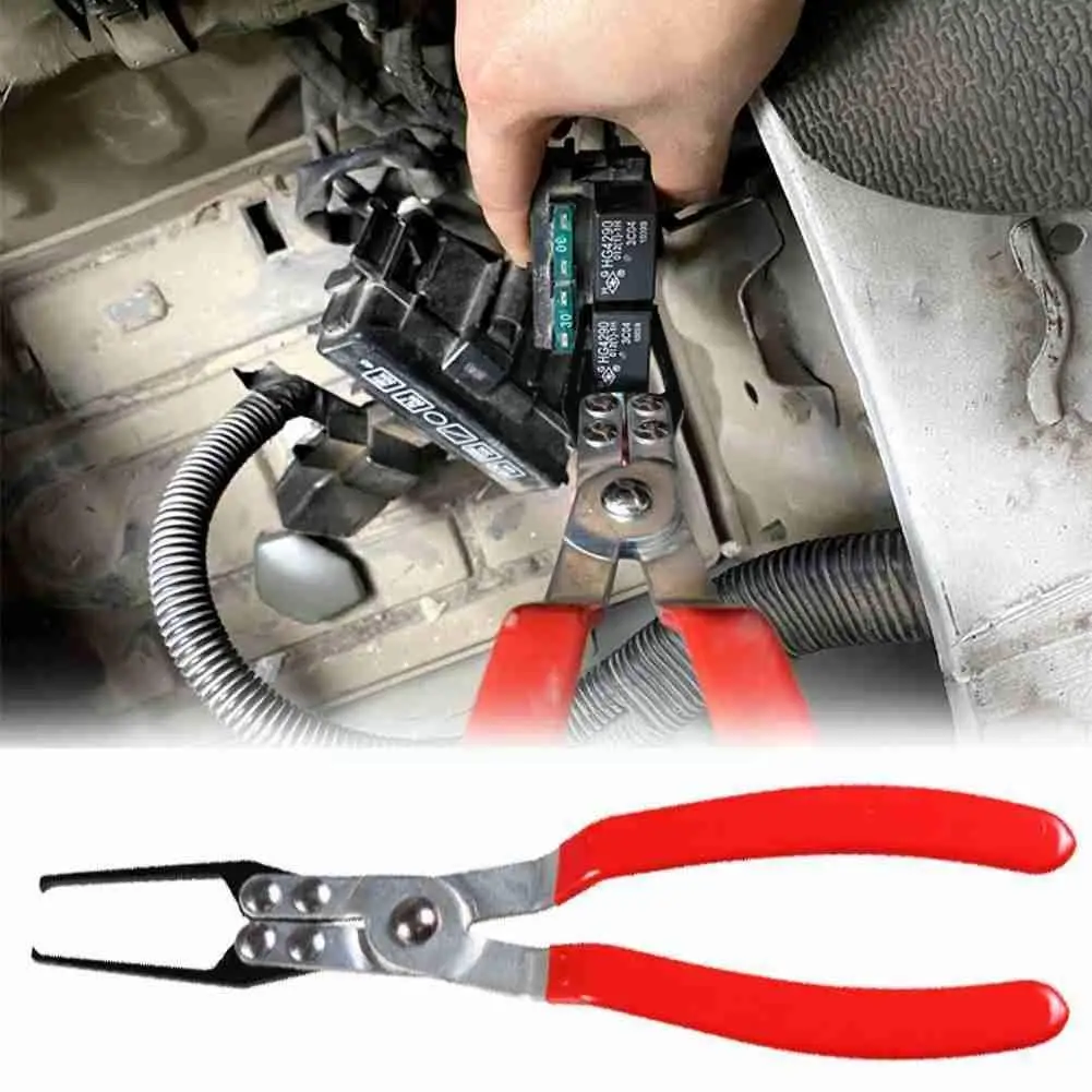 

Universal Automotive Relay Disassembly Clamp Fuse Puller Suitable Repair Clip Car Tool Car Remover Hand Tool Pliers T0z9